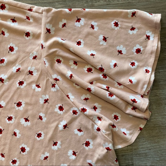 NWT Worthington 3X floral blouse - Picture 3 of 7